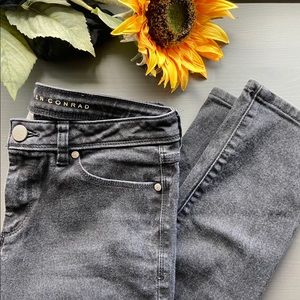 LC Lauren Conrad straight leg light black jeans 🌻